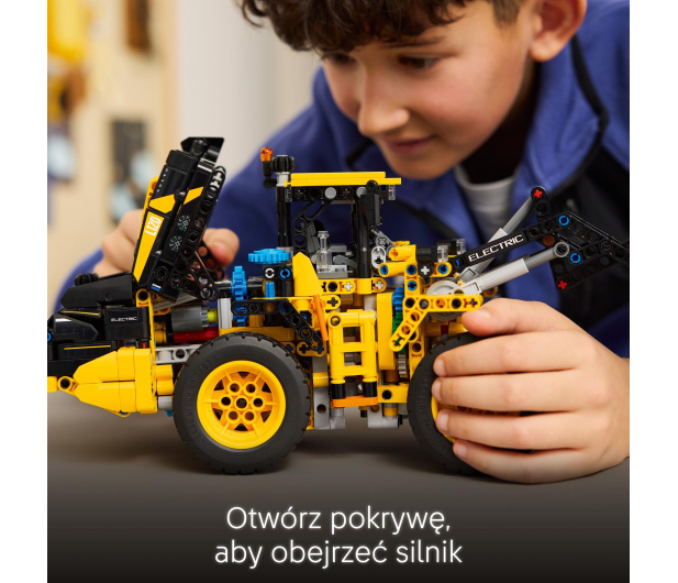 LEGO Technic 42209 Ładowarka kołowa Volvo L120 electric - 1331619 - zdjęcie 6
